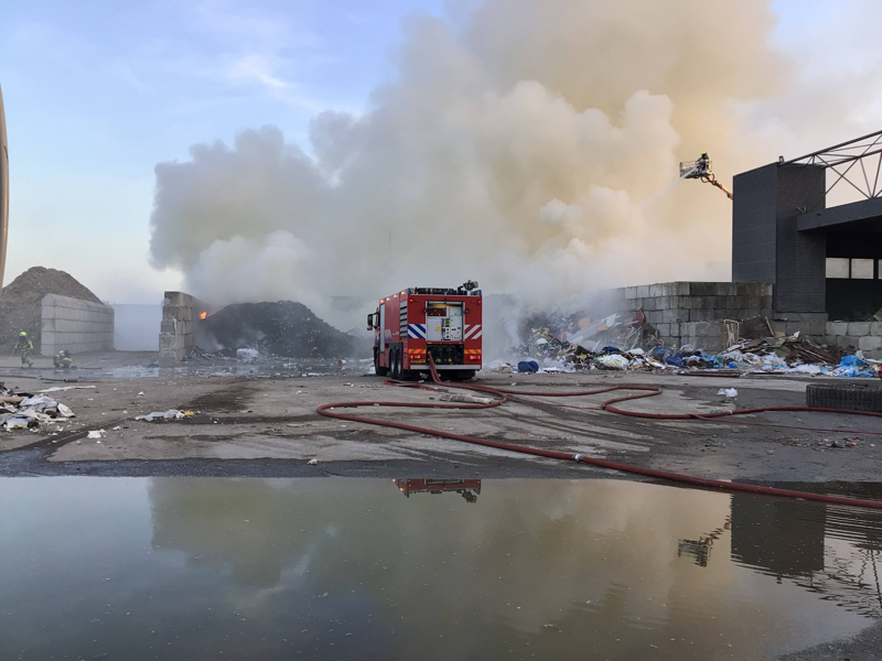 Buitenbrand van Hilststraat Waalwijk