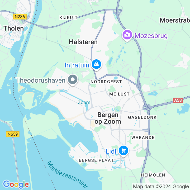 Bekijk de locatie via Google Maps