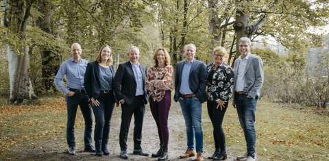 Groepsfoto managementteam 