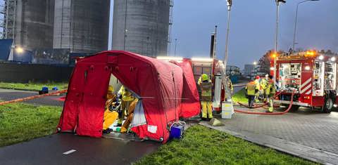 Ongeval gevaarlijke stof Moerdijk