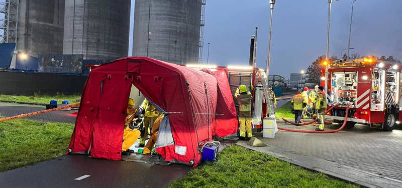 Ongeval gevaarlijke stof Moerdijk