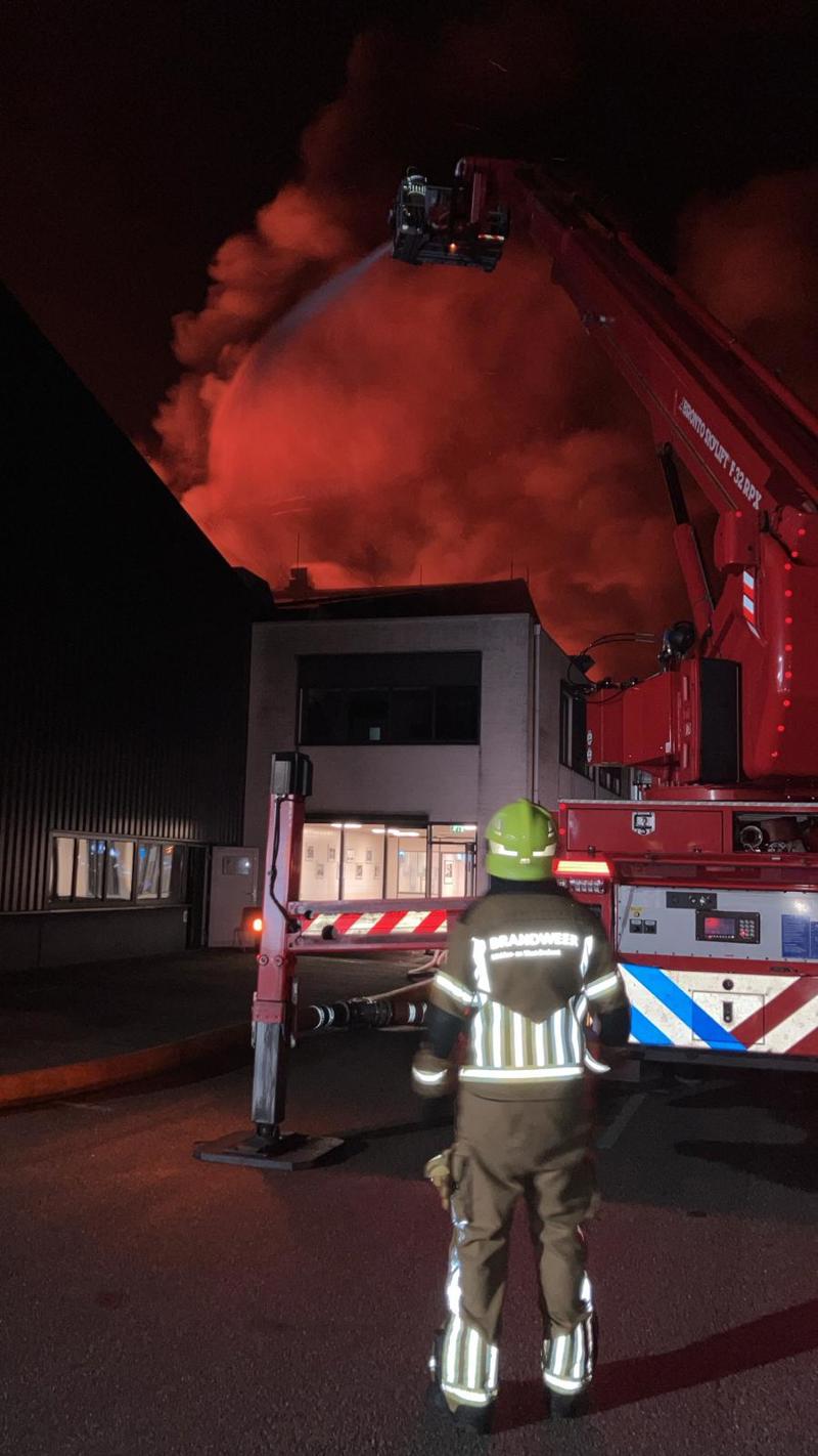Reflecterend brandweerpak Brand Dongen